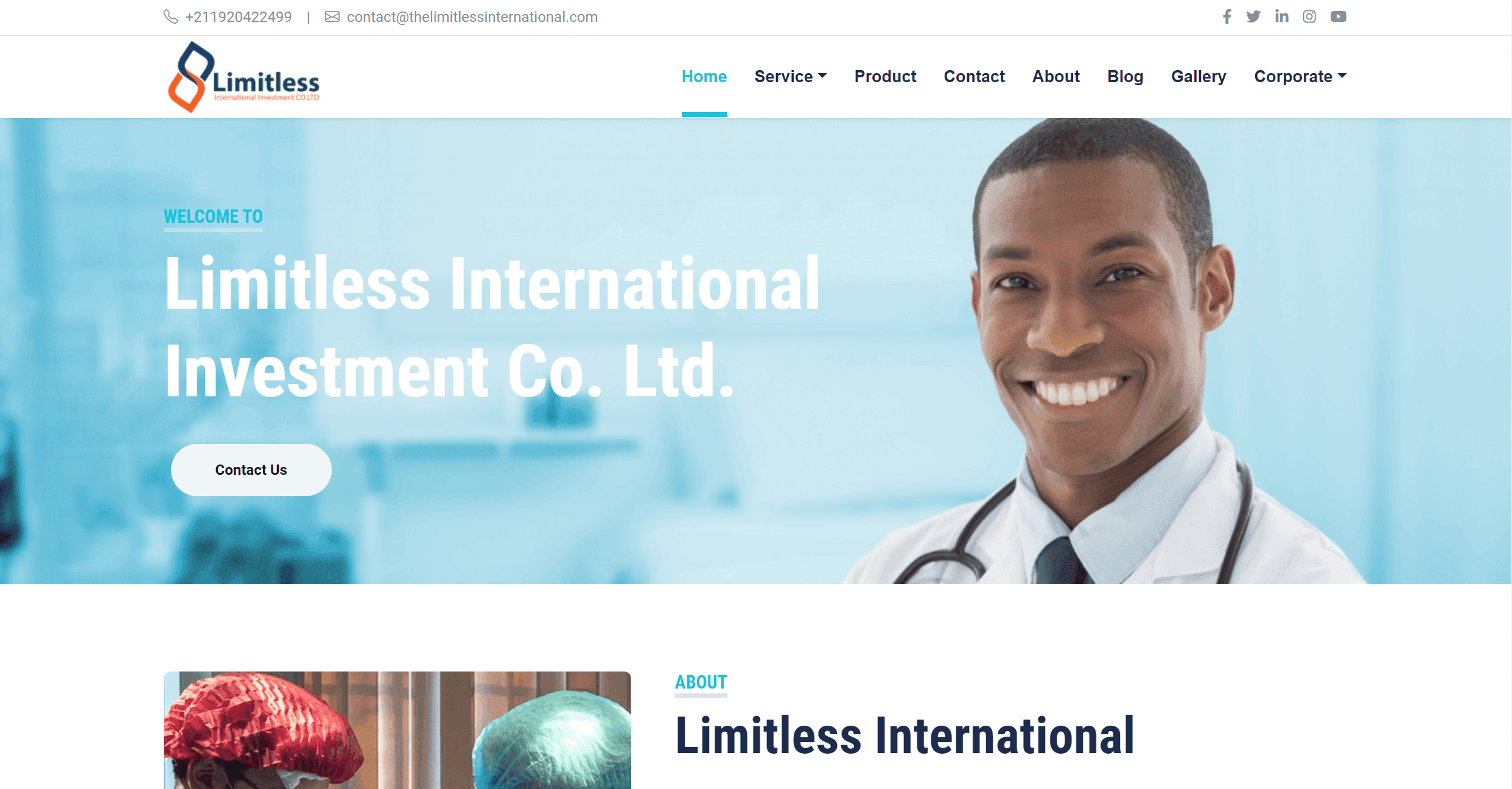 Limitless Website